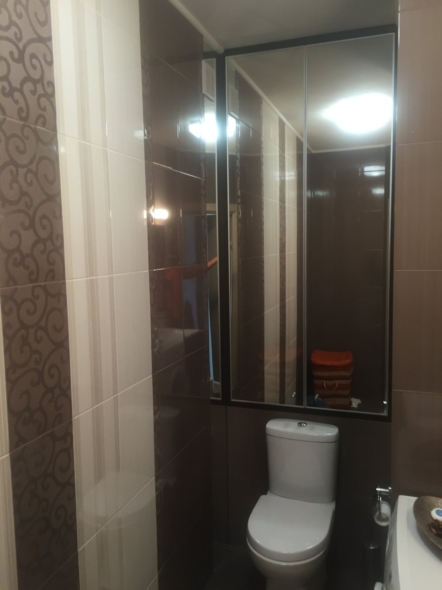 Водонагреватель в шкафу