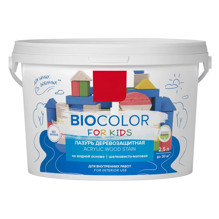 Лазурь водоразбавляемая Alpina Aqua Lasur für Holz белый 10л