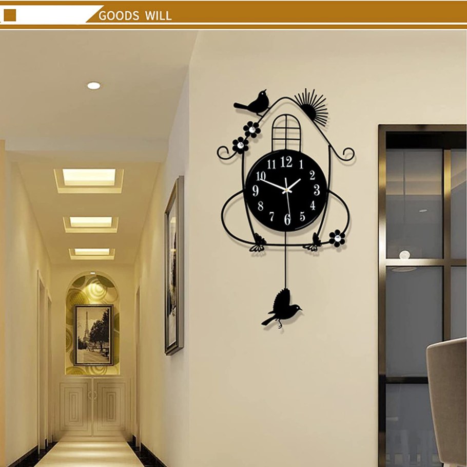 Необычные часы на стену