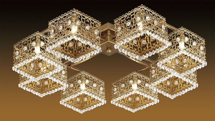 Люстра Bubble Amber