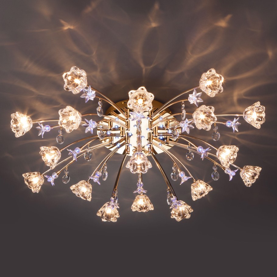 Odeon Light светильники хрусталь