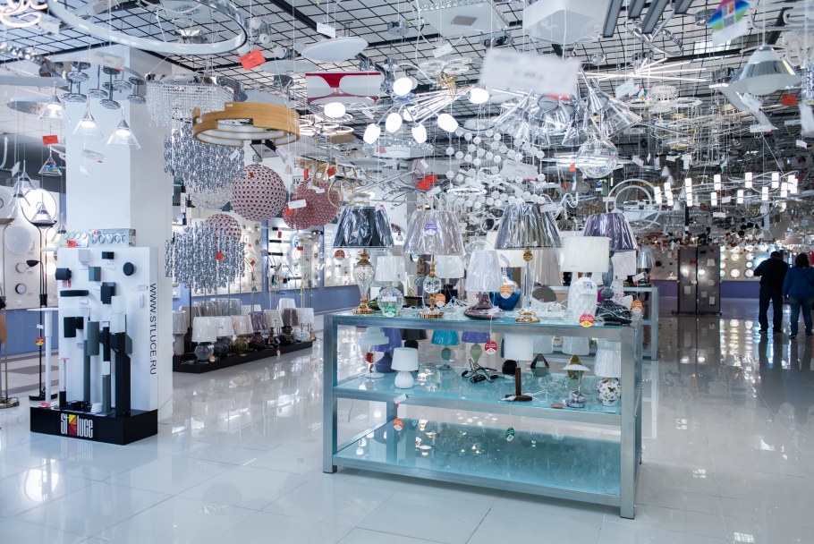 Мебельный Континент на Варшавской мир света