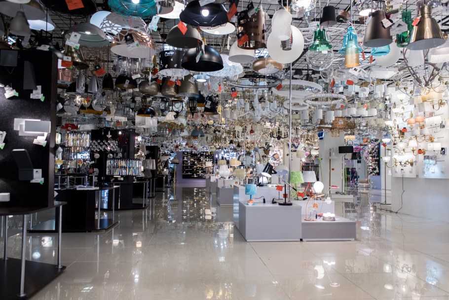 Мебельный Континент на Варшавской мир света