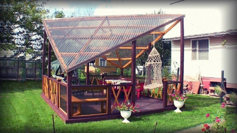 Беседка геокупол