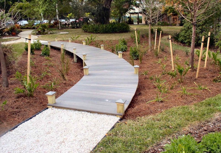 Деревянные дорожки