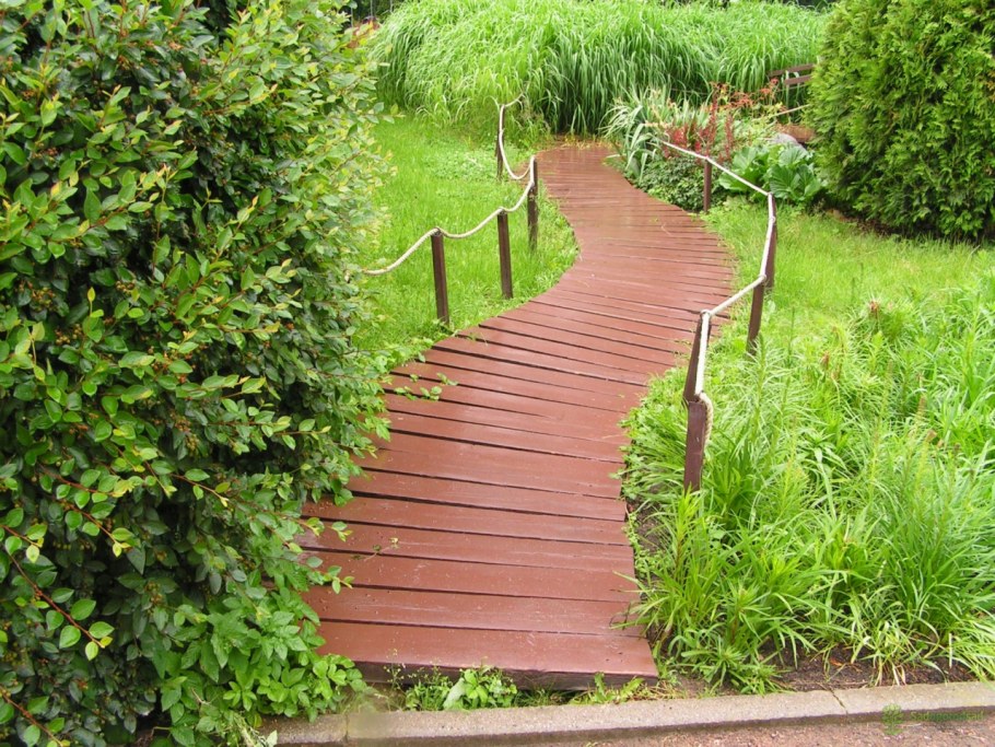 Деревянные дорожки