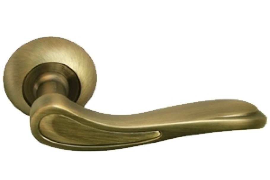 Ручка дверная Морелли античная бронза мн10
