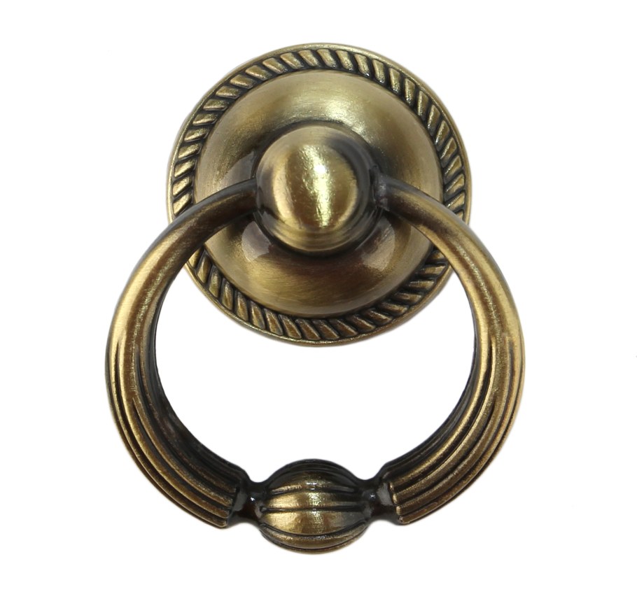 Ручка кольцо Боярд бронза