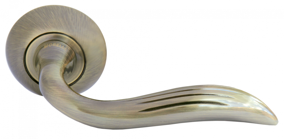 Ручка дверная Morelli trei MH-10 SG золото матовое