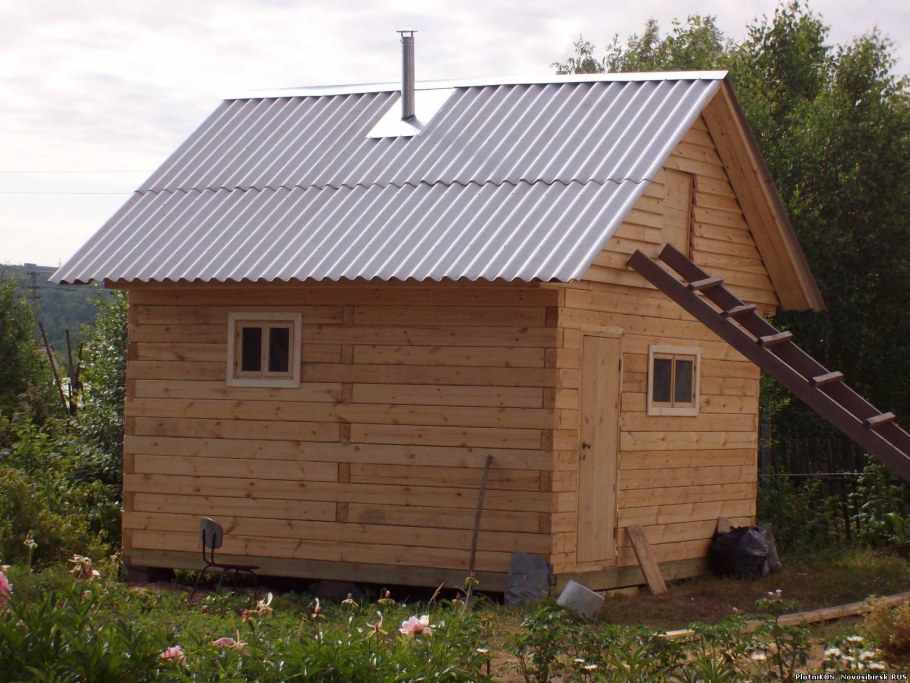 Баня из бруса 50х150