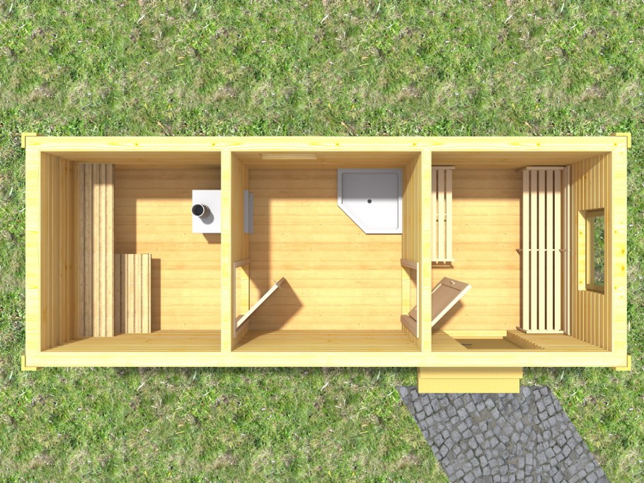 Маленькие бани для дачи