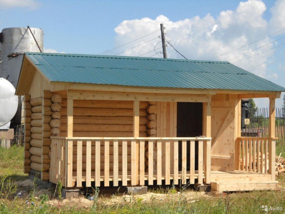 Баня 3*3 с беседкой