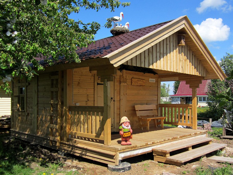 Постройка бани