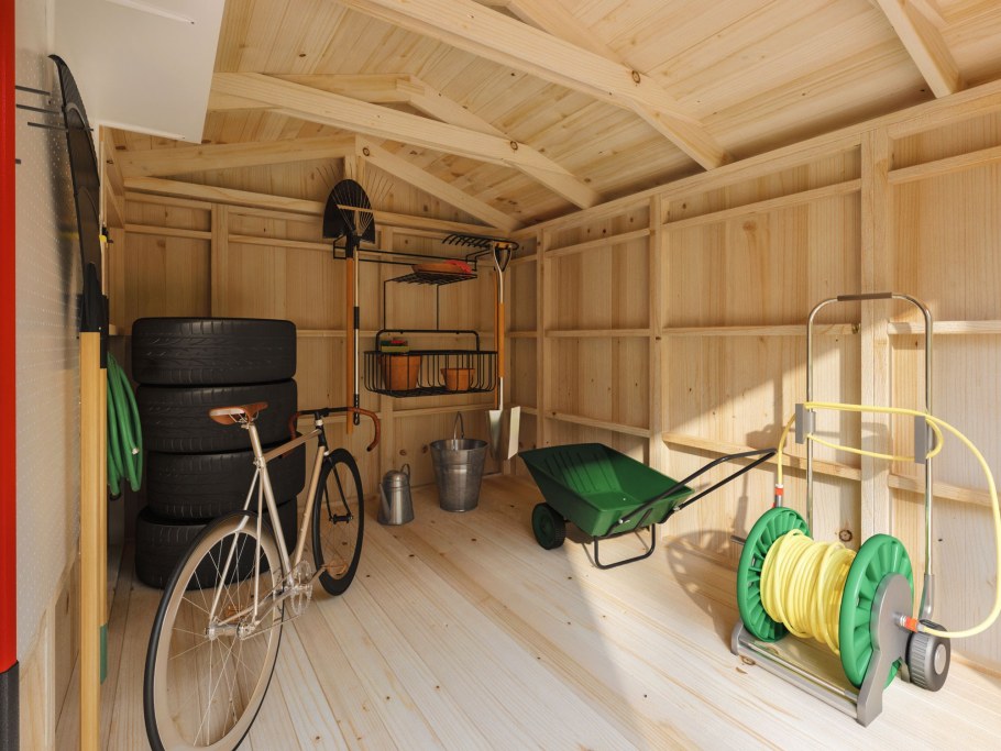 Сарайчик для садового инвентаря