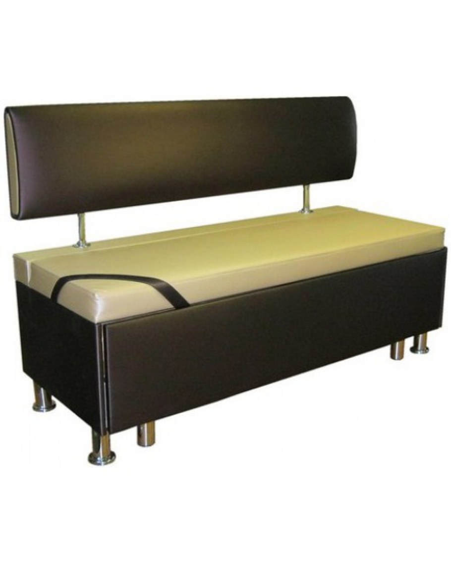 Кухонная скамья со спальным местом прямая