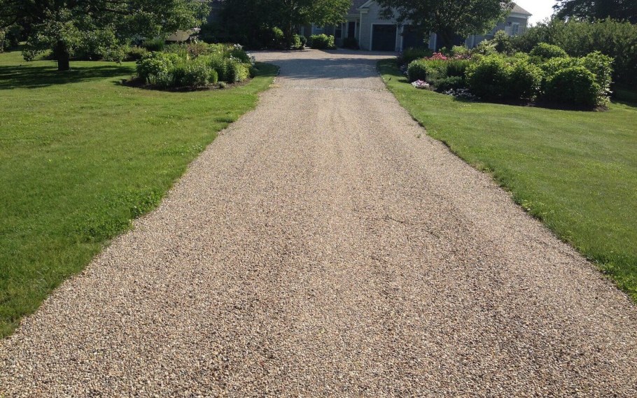 Гравийная отсыпка Речной гравий