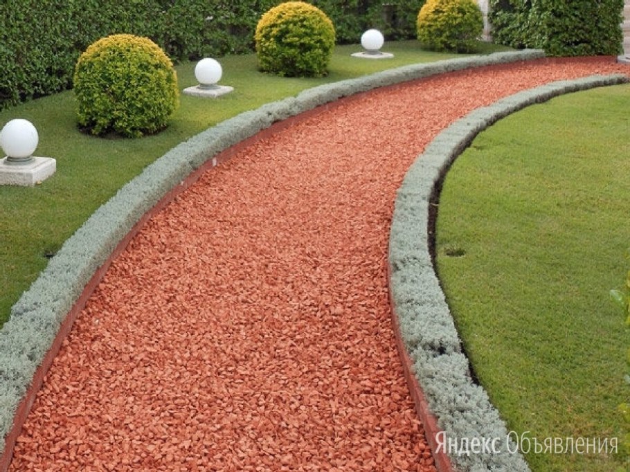 Дорожки в саду из керамзита