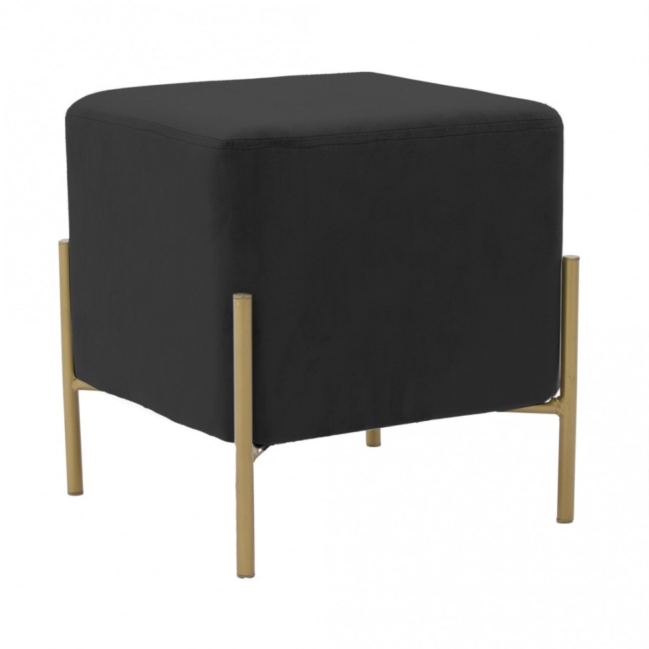 Пуф Halmar Niva зеленый/черный