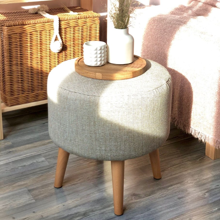 Leroy Merlin пуфик складной