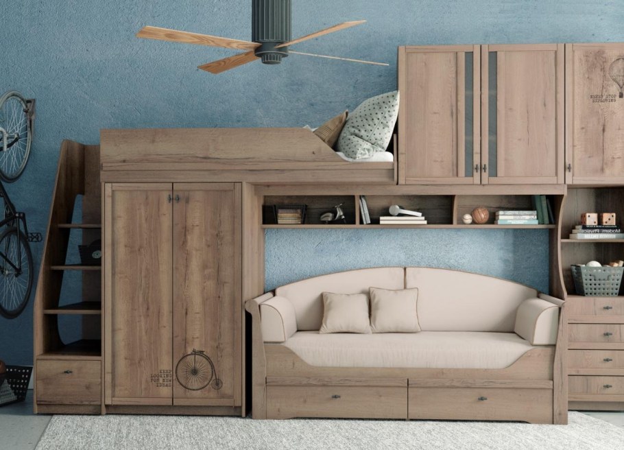 Диван Джуниор клюква