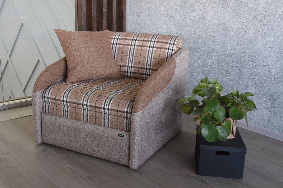 Детский диван Mini ( мини клюква) 1180мм Velvet Lux 15