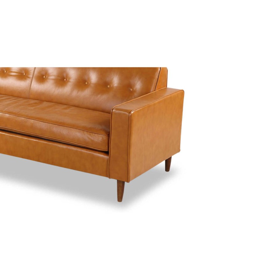 Диван кожаный прямой