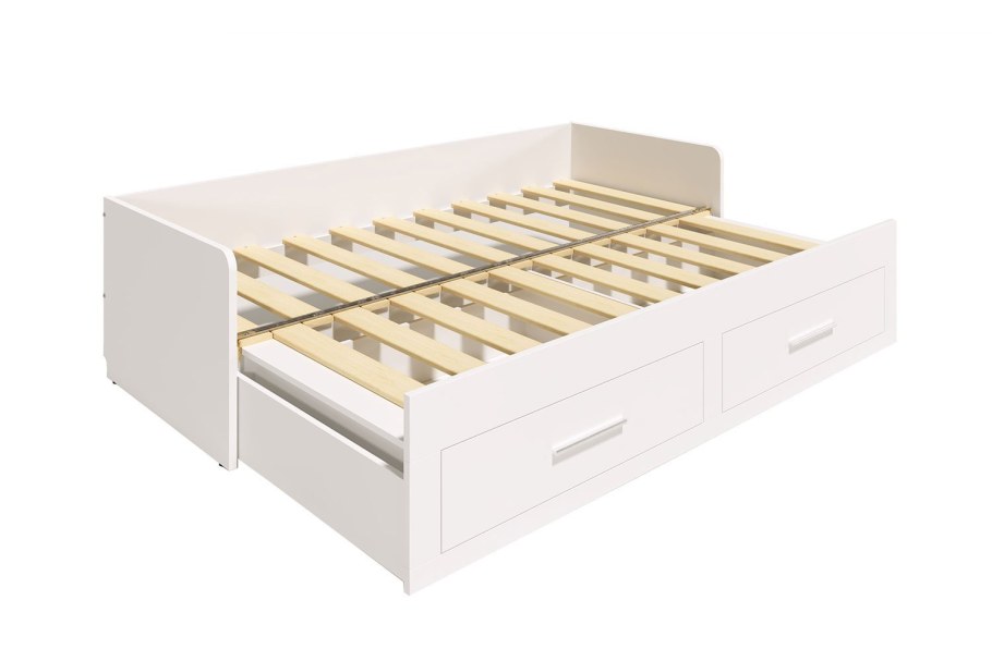 Кровать чердак акварель 1