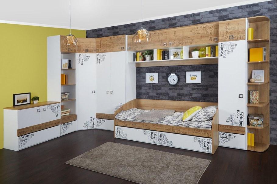 Кровать акварель хофф