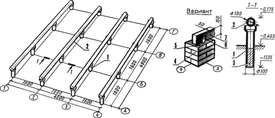 Лестница на тетивах из металла чертеж