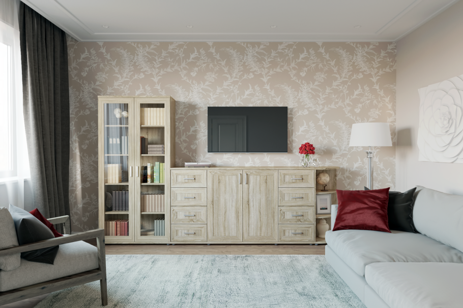 Кровать венге дуб