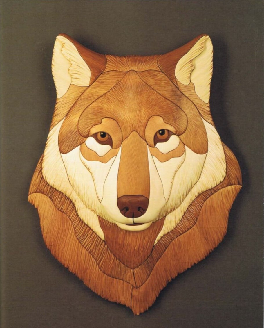 Деревянная мозаика интарсия