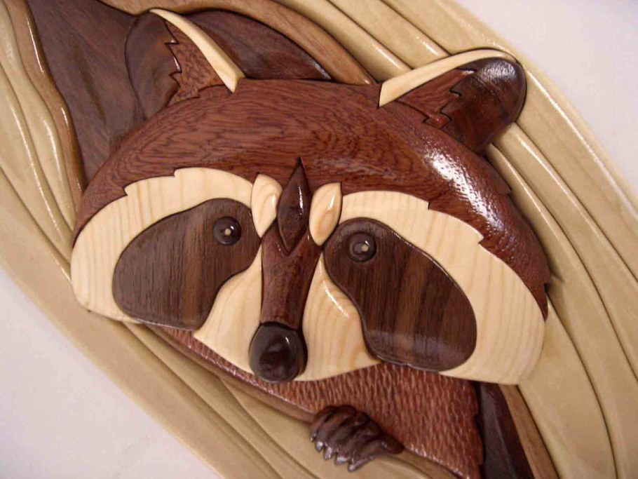 Интарсия мозаика в дерево