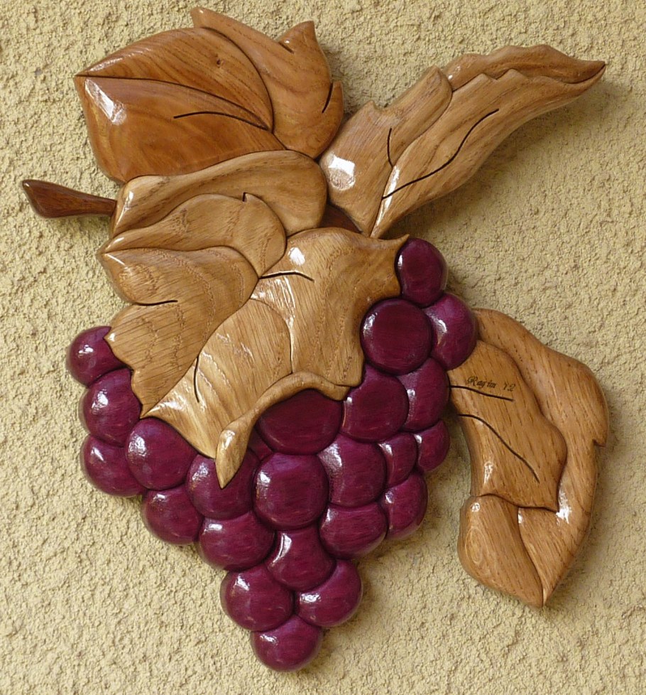 Мозайка дерево интарсия