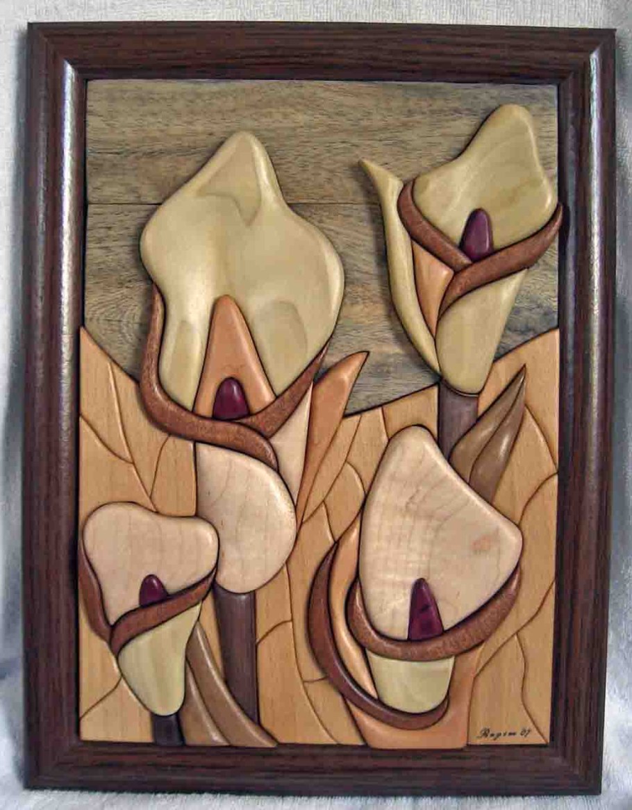 Работы Эдуарда Рагимова интарсия