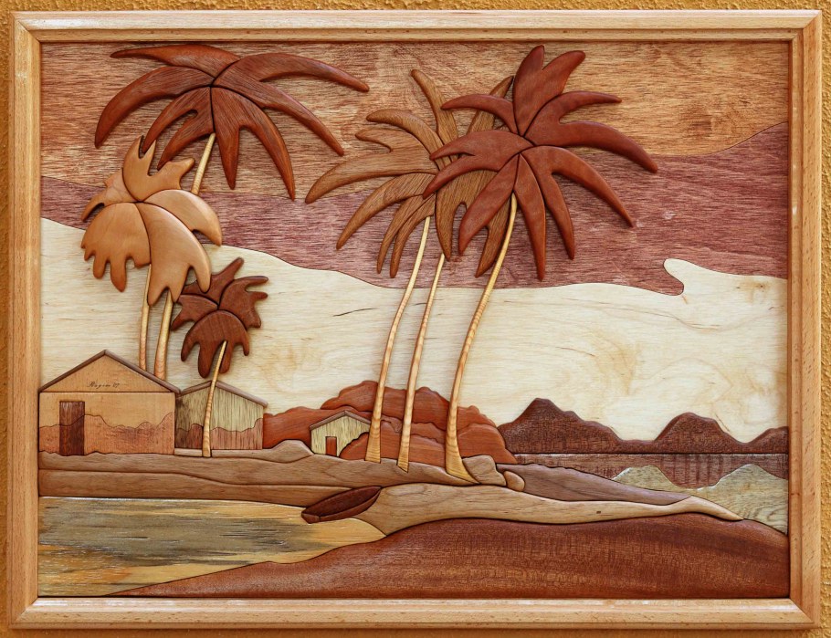 Инкрустация (интарсия, Маркетри и мозаика)