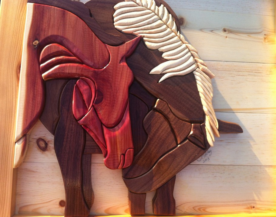 Инкрустация (интарсия, Маркетри и мозаика)