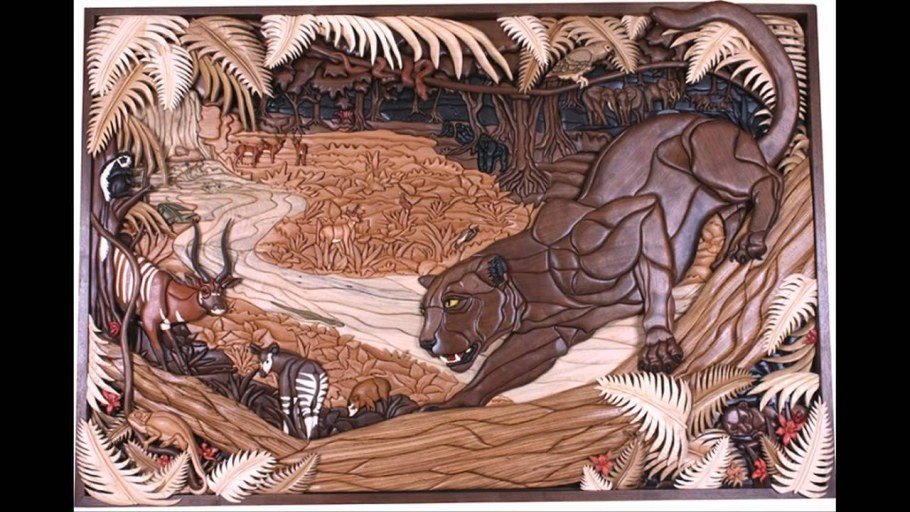 Интарсия и Маркетри по дереву