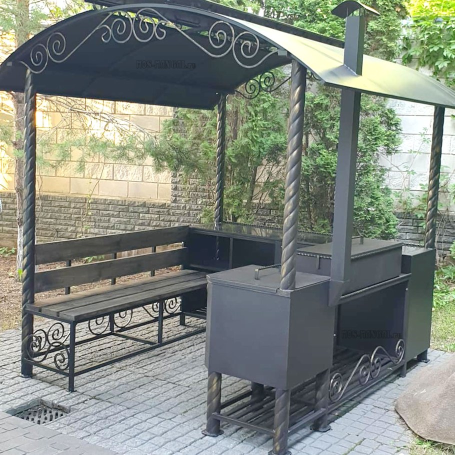 Мангал-беседка см27