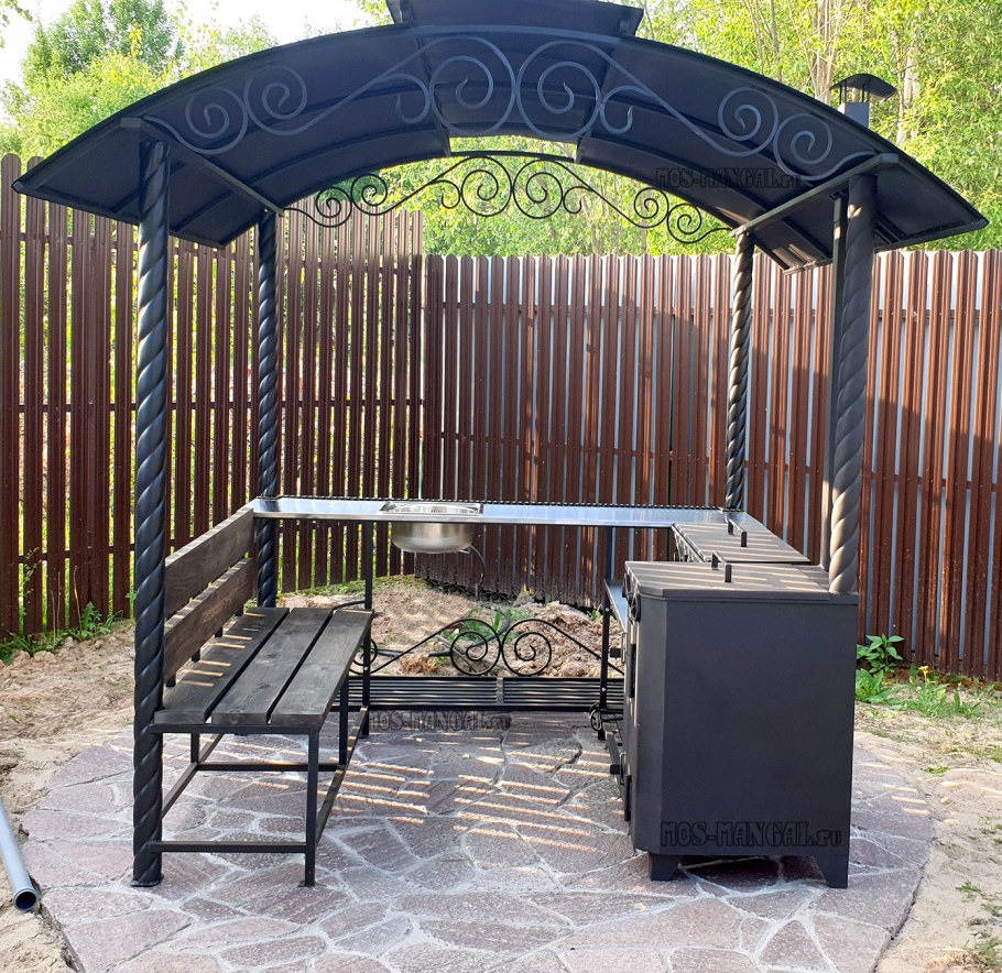 Мангал-беседка "Эрмитаж"