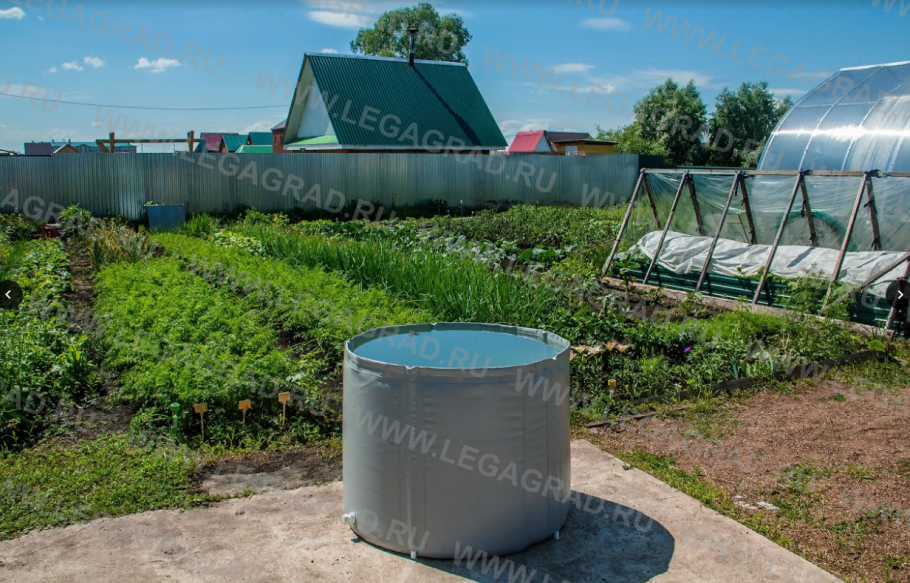 Складные баки для воды на дачу