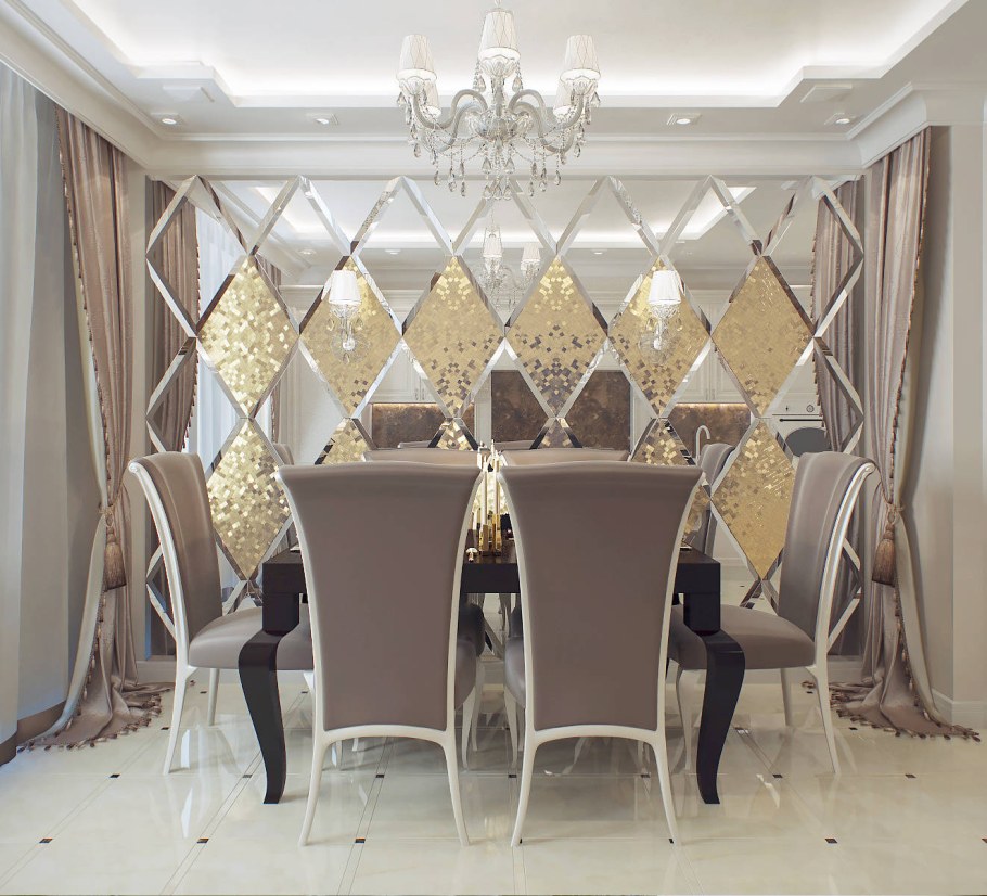 Зеркало с фацетом Неоклассика