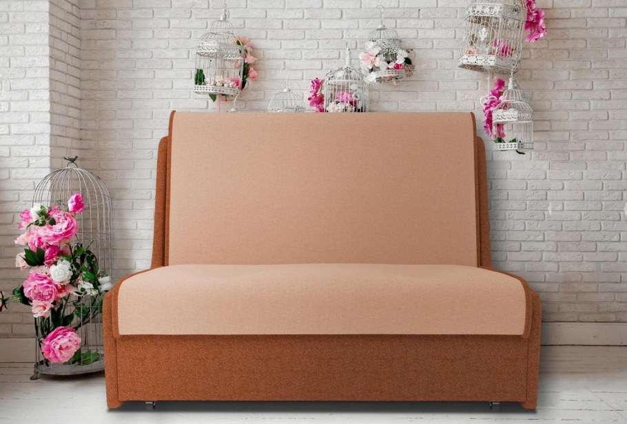 Диван выкатной 140 см ширина без подлокотников