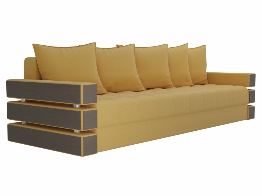 Диван прямой Венеция черный