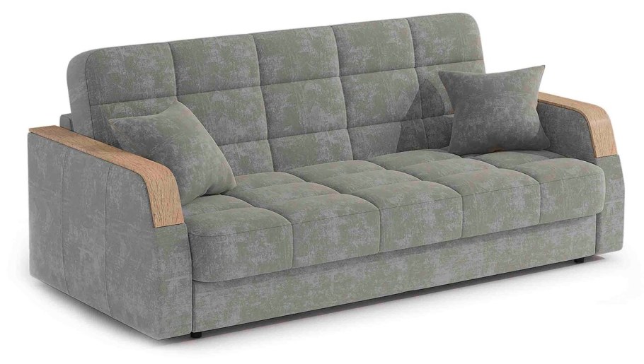 Диван еврокнижка "стиль" 734, тик-так, пружинный блок, без подлокотников