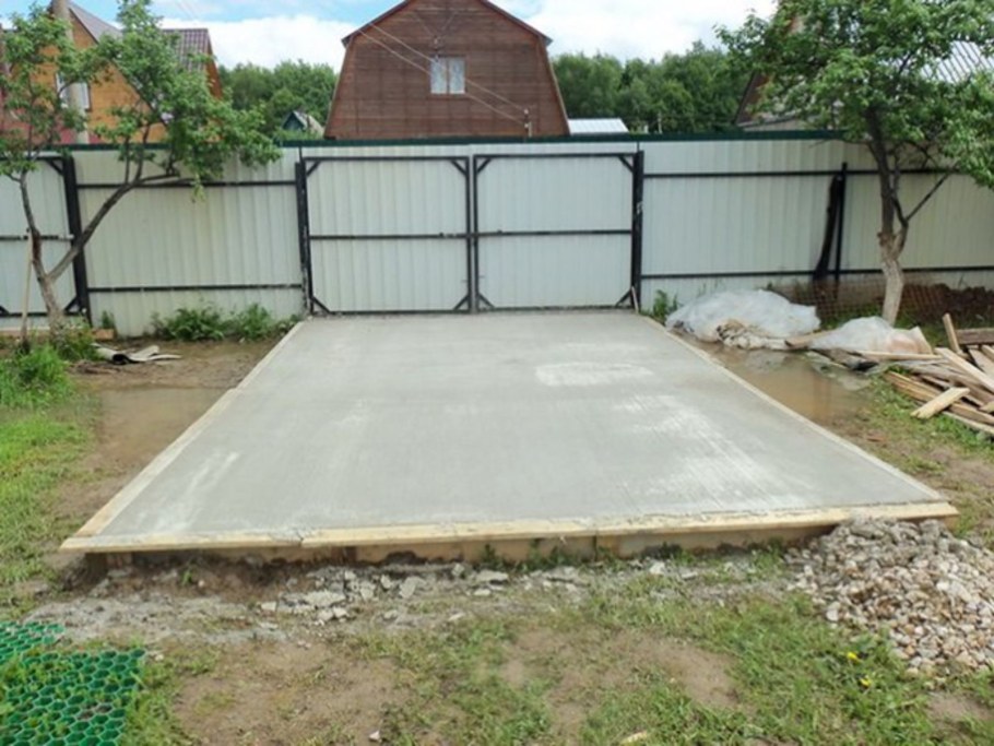 Въезд на участок