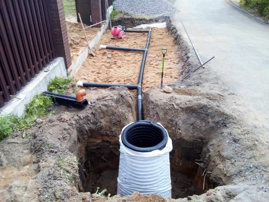 Забор из покрышек автомобильных