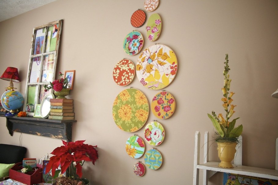 Оригинальный декор стен