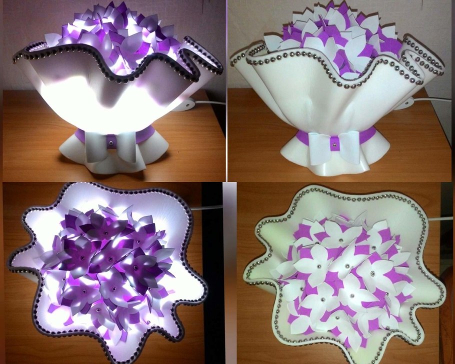 Светильник букет из изолона