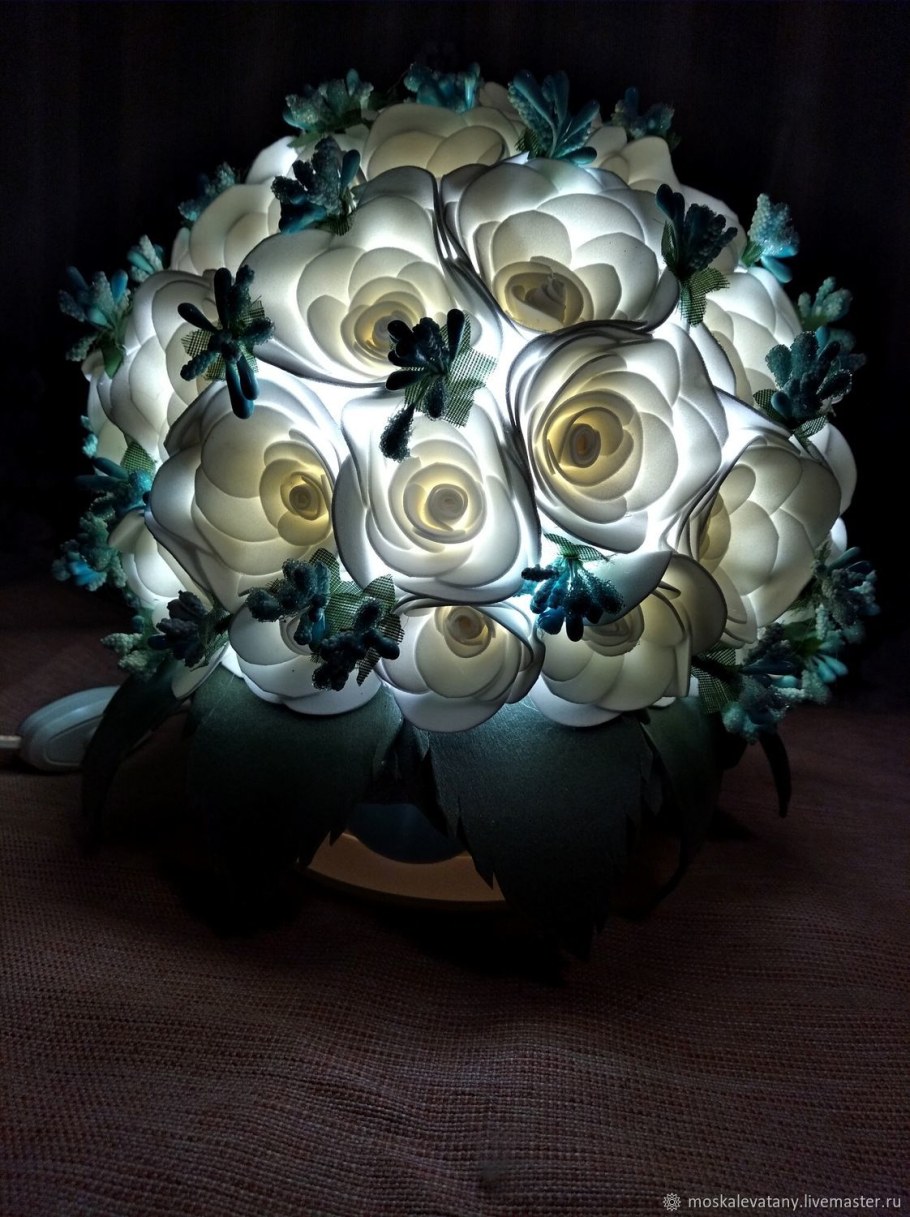 Светильник из фоамирана