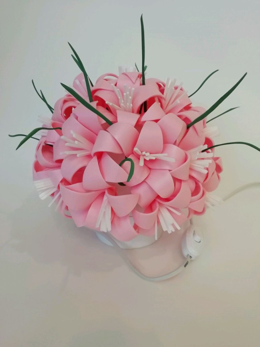 Фоамиран светильники